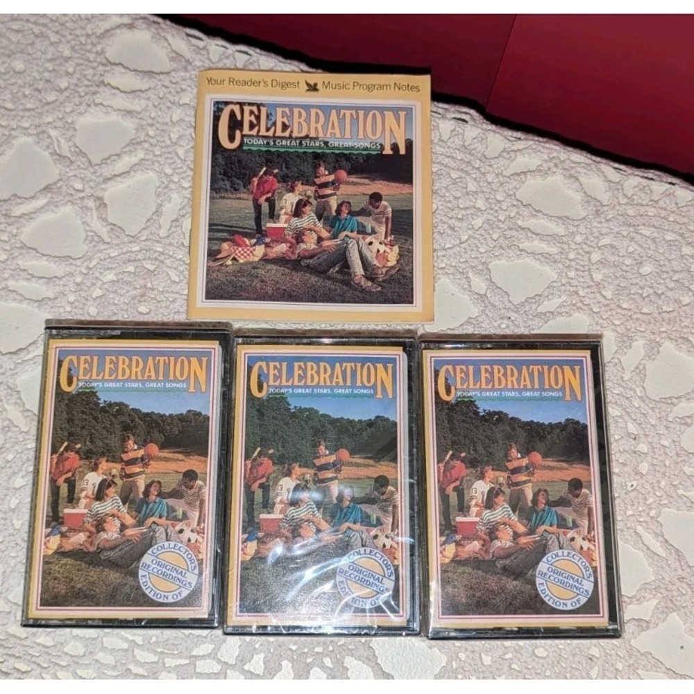 Reader's Digest Celebration by Various Artists (Cassette, 3-Tape Set, 1989)